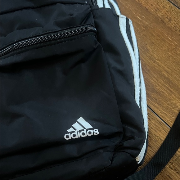 Adidas Black and White Backpack - Picture 2 of 5